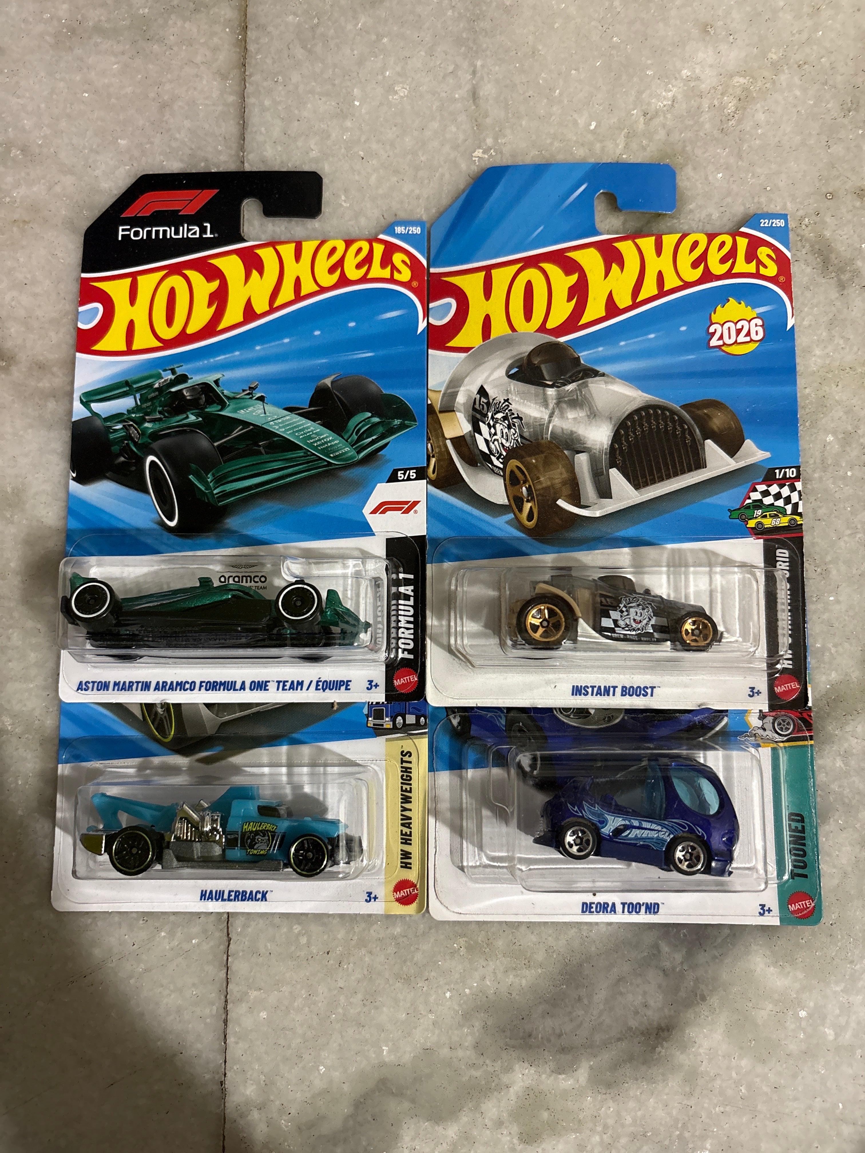 Aston Martin Aramco Formula One Team Set of 4