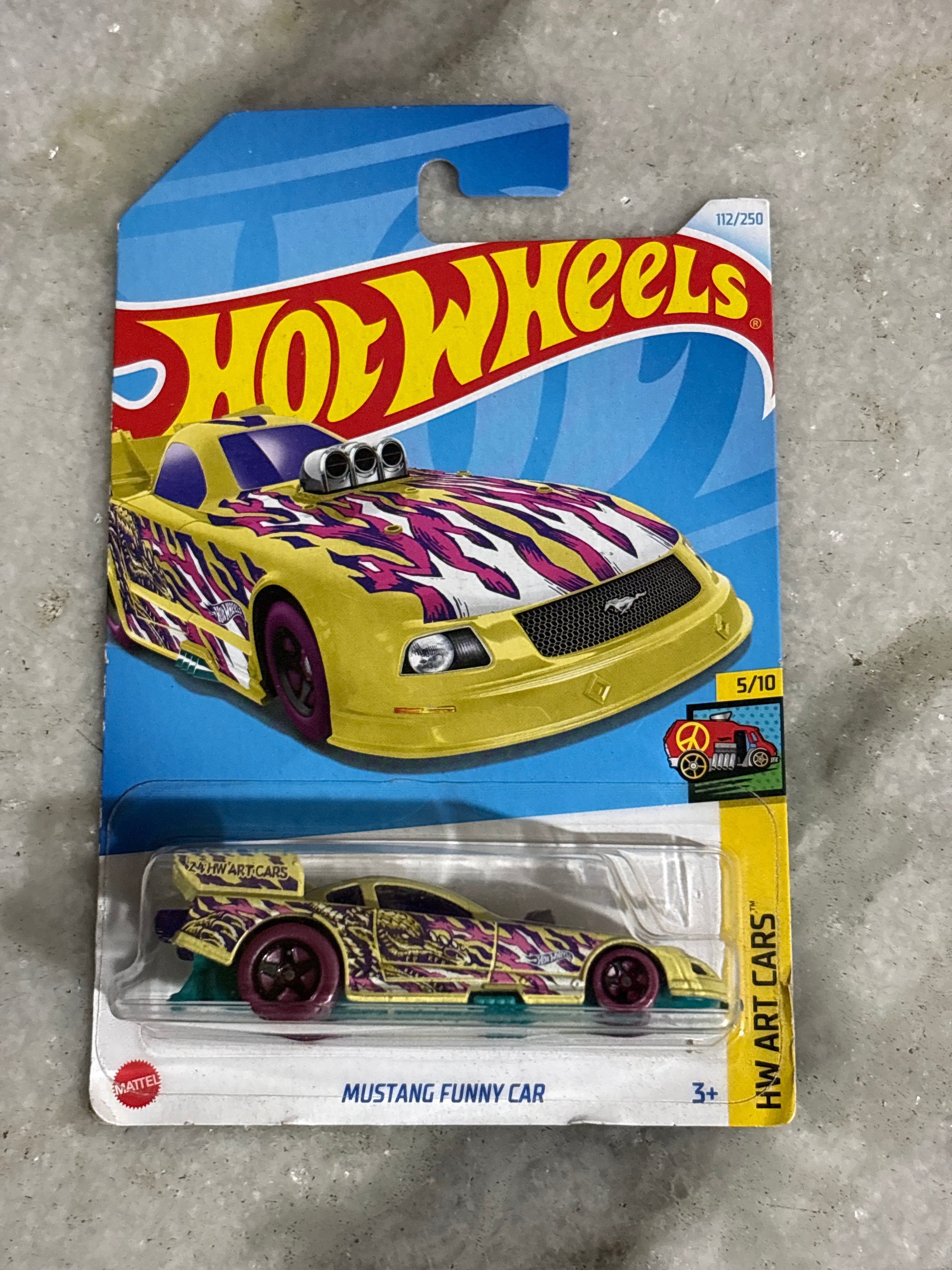 Mustang Funny Car (soft corners)