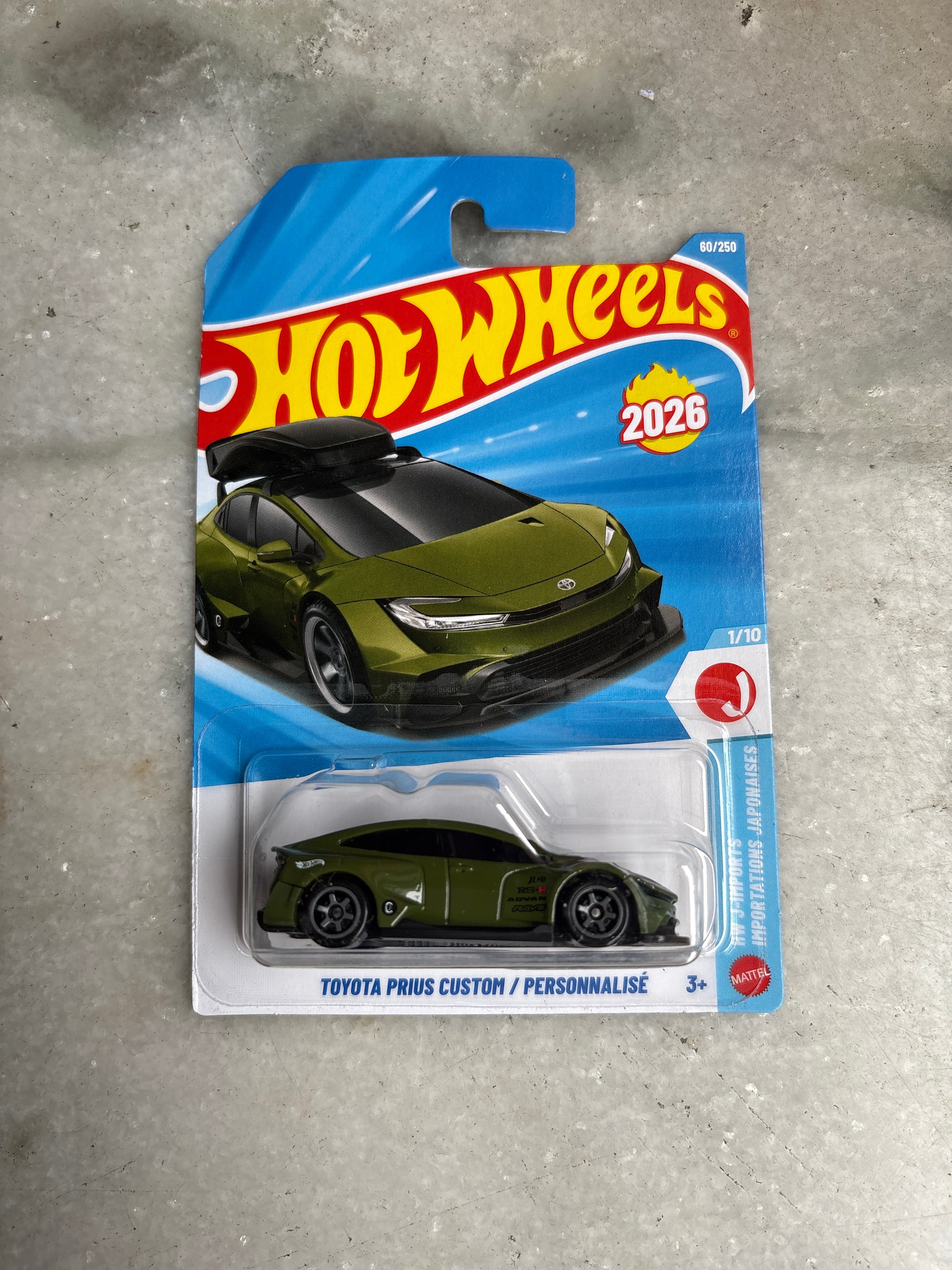 Toyota Prius Custom + 1 Random Hotwheels