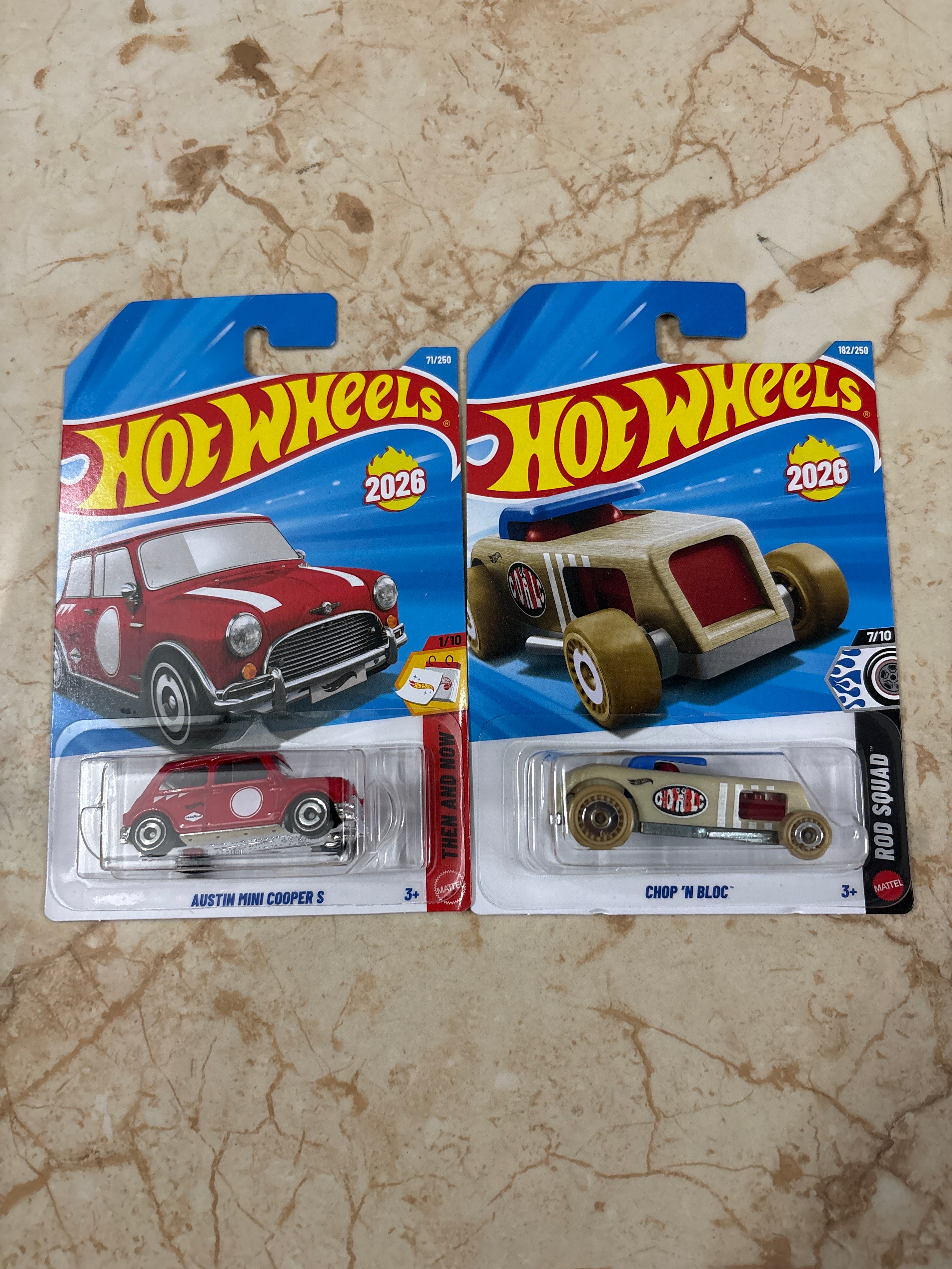 Austin Mini Cooper S and Chop N Bloc
