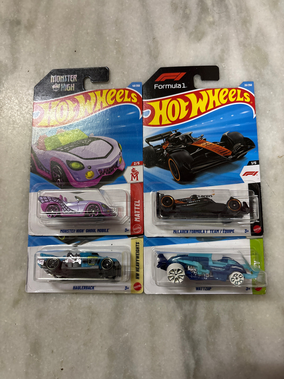 McLaren Formula 1 Team — Set of 4 (Malaysia Imported)
