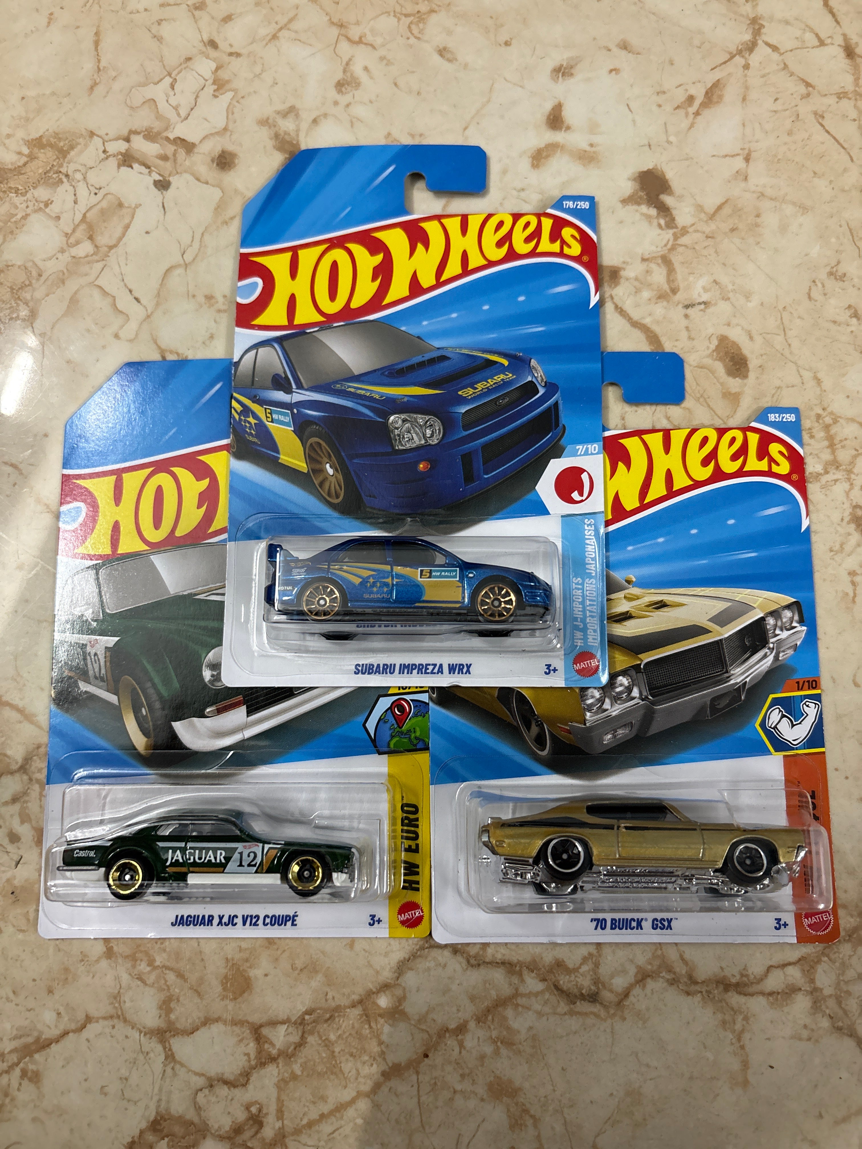 Subaru Impreza Wrx, Jaguar XJC V12 Coupe, 70 Buick GSX