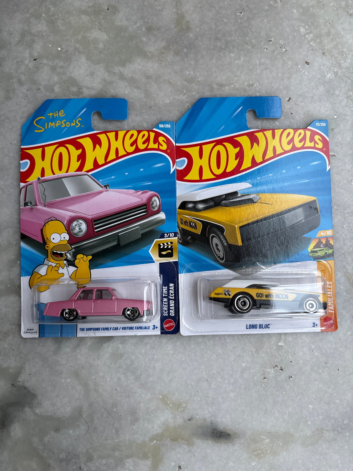 The Simpsons Family Car and Long Bloc (Imported)