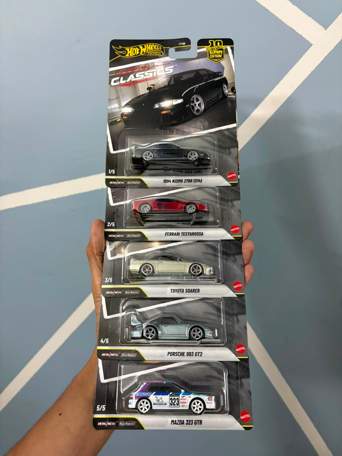 IMPORTED - MODERN CLASSIC SET OF 5 (Pre order only)