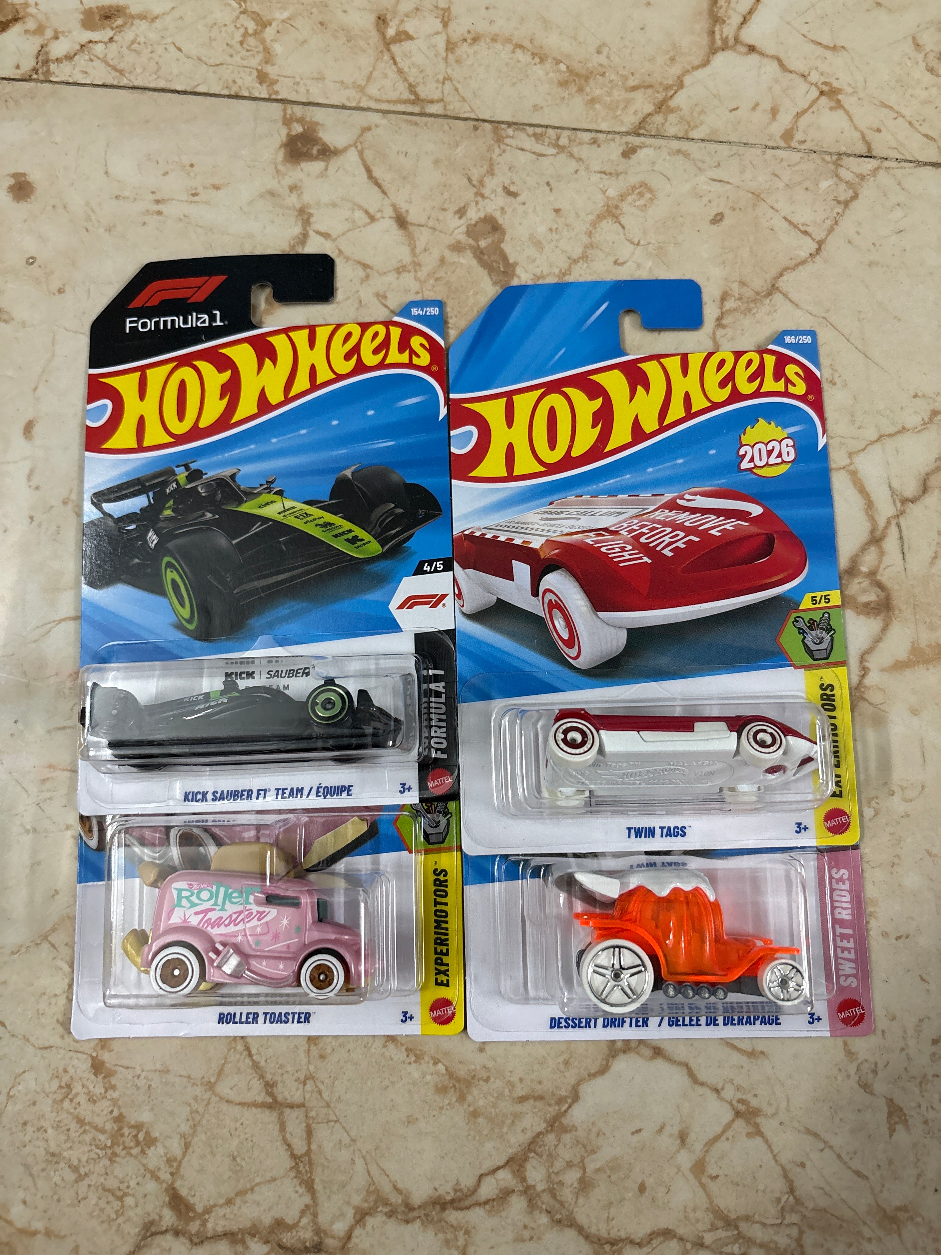 Kick Sauber F1 Team Set of 4
