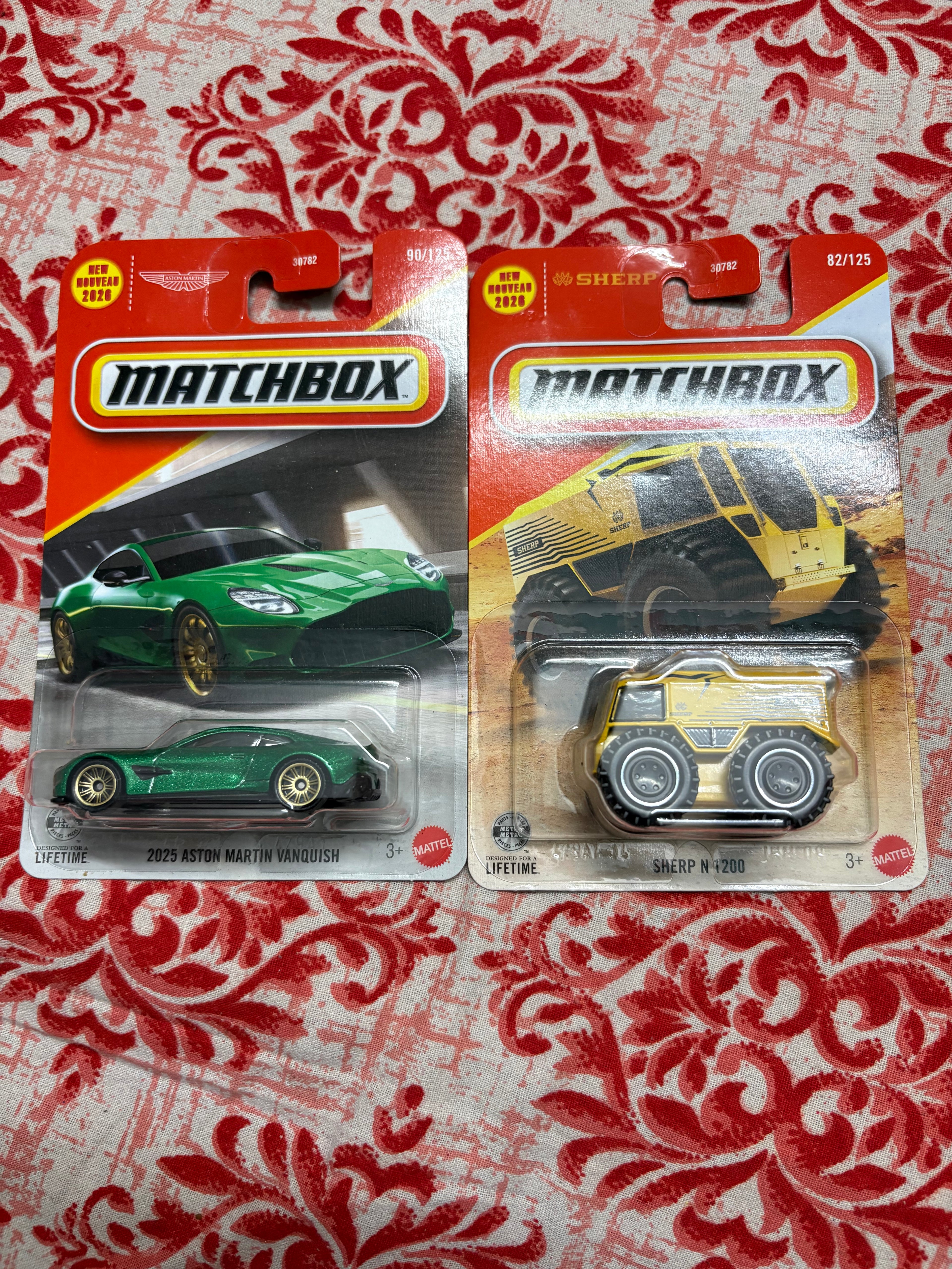 2025 Aston Martin Vanquish and Sherp N 1200