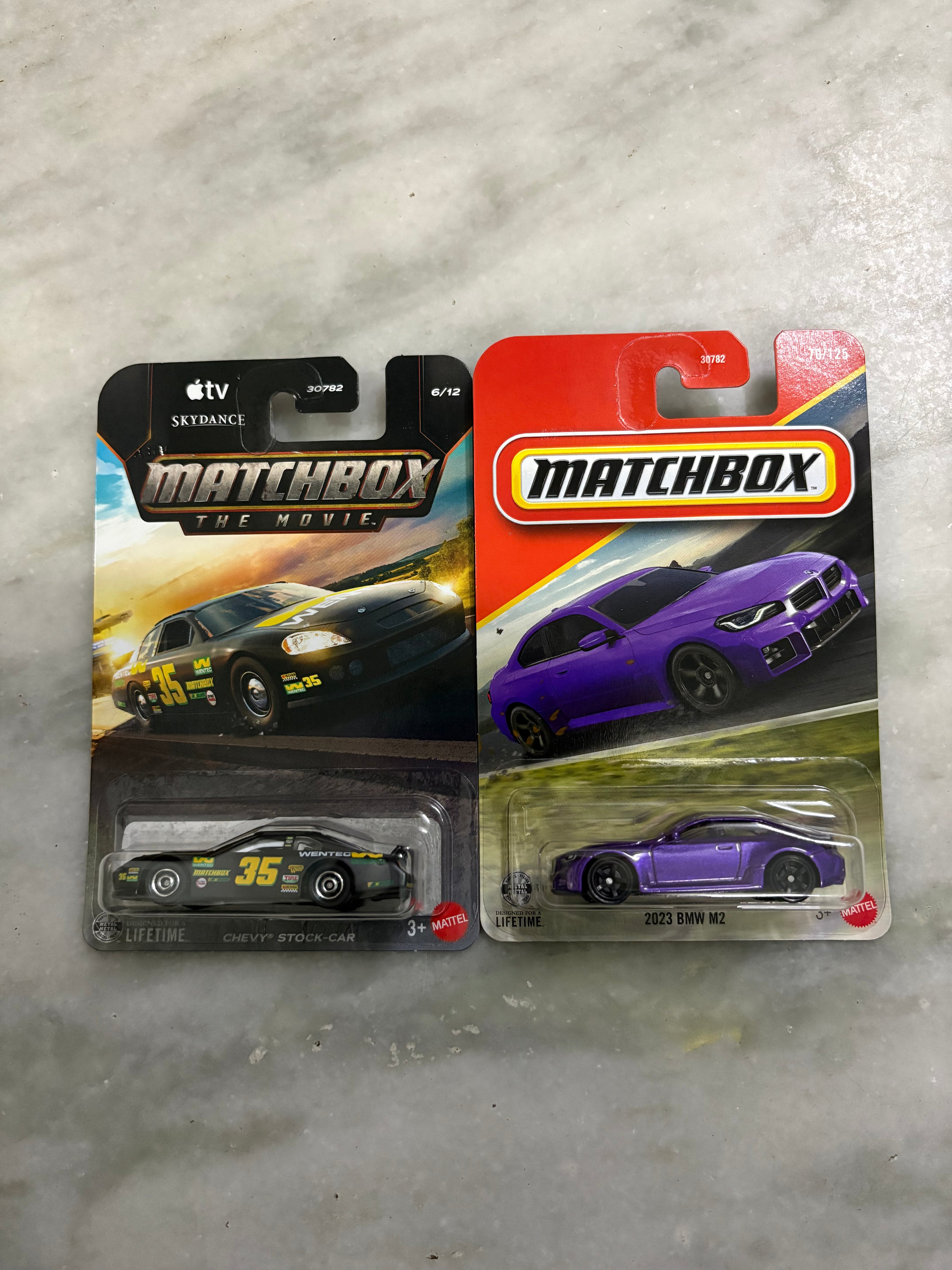 2023 BMW M2 and Chevy Stock Car